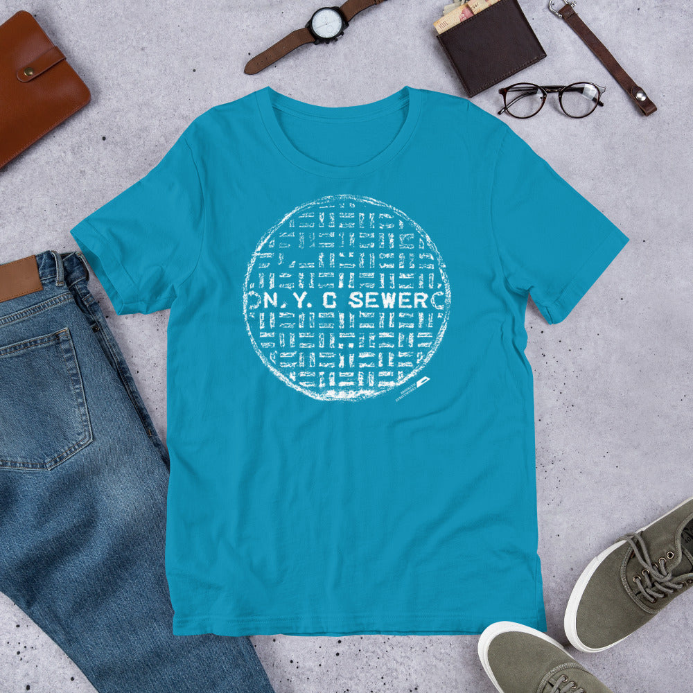 NYC Sewer Manhole Cover Tee