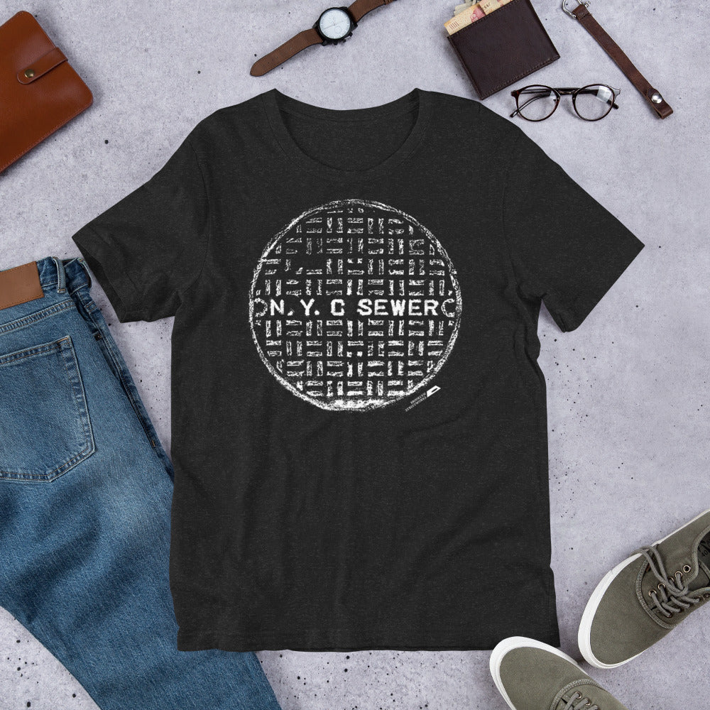 NYC Sewer Manhole Cover Tee