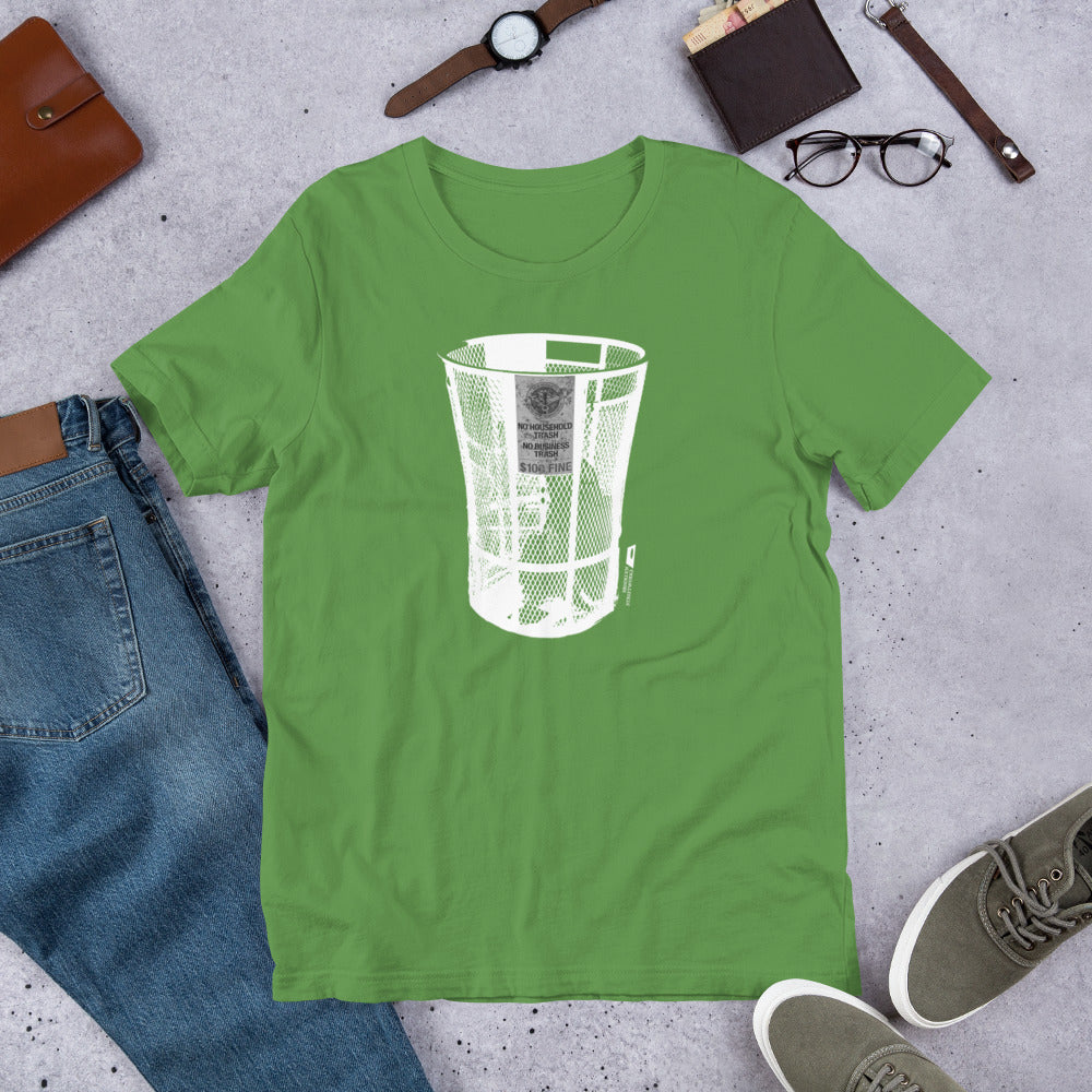 NYC Trashcan Lightweight Unisex Tee