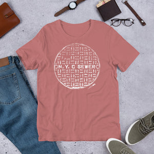 NYC Sewer Manhole Cover Tee