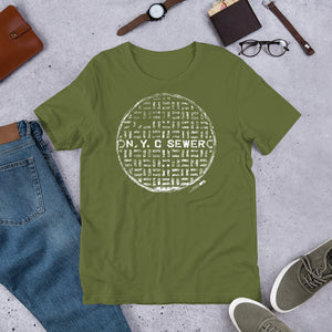 NYC Sewer Manhole Cover Tee