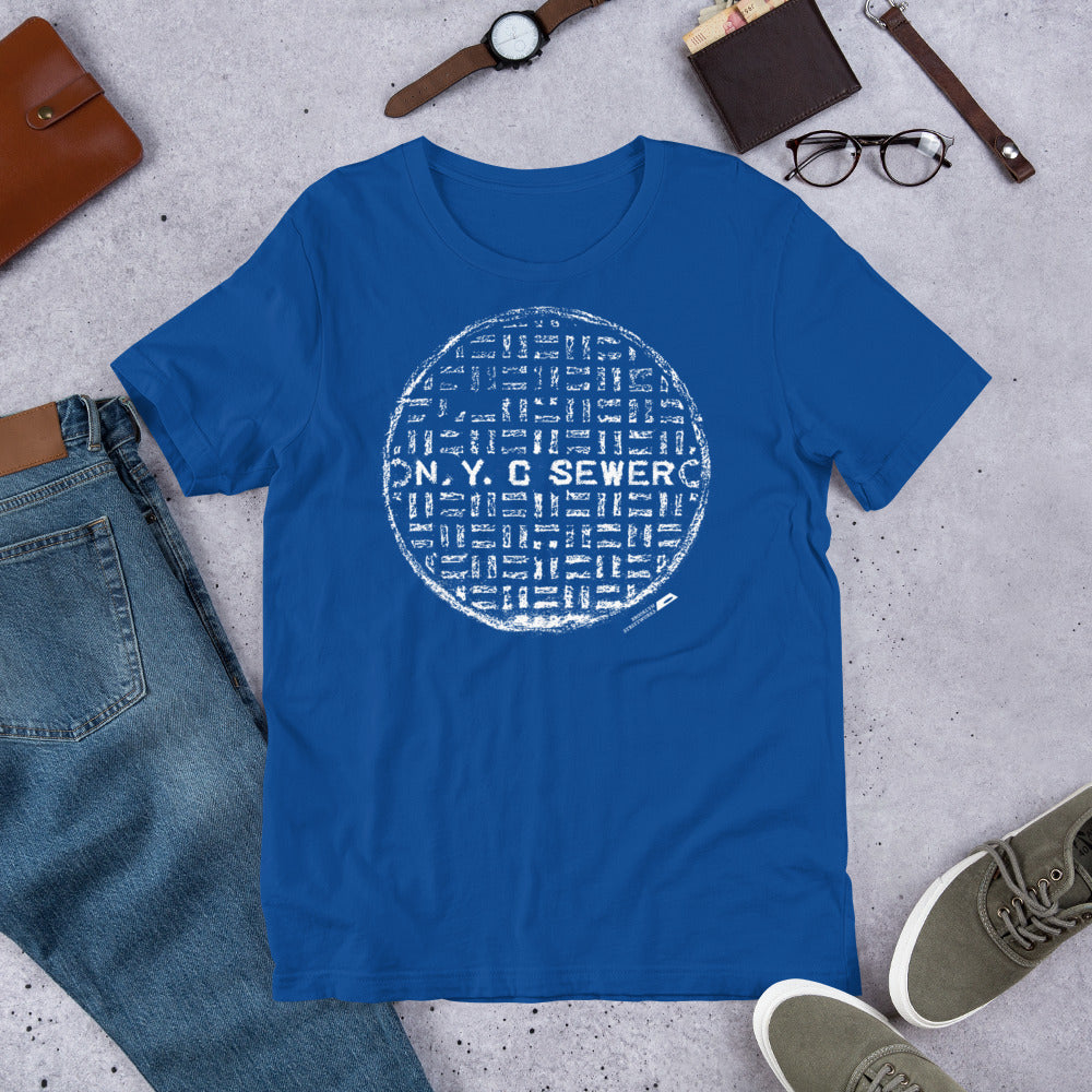 NYC Sewer Manhole Cover Tee