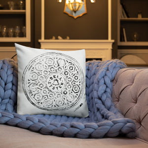 Bell System Manhole Impression Premium Pillow