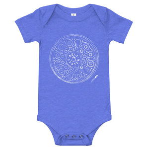 Bell System Manhole Impression Baby short sleeve one piece